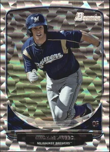 2013 (BREWERS) Bowman Prospects Silver Ice #BP45 Michael Reed - Picture 1 of 2
