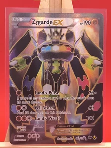 Zygarde EX 54a/124 X & Y Fates Collide Ultra Rare Full Art Pokemon Card * New * - Photo 1/14