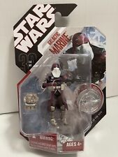 Star Wars Galactic Marine 02 Figure 30th Anniversary Collector's Coin Revenge Nw