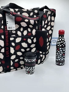 Waitrose LULU GUINNESS TASCHE, FLASCHE & MEHRWEG KAFFEETASSE / BECHER Fast Tracked 🚚 - Bild 1 von 9