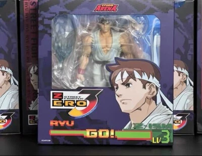 Storm Arena Collectibles 1/12 Ryu Action Figure Street Fighter Zero Alpha 3 New - Image 1 of 4