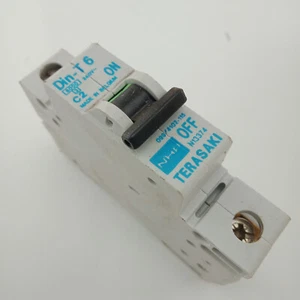 NHP  Din-T6-C2 MCB 1 POLE Circuit Breaker 2A Cat No. DTCB6102C - Picture 1 of 2