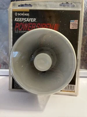 Schlage Keepsafer ~ Power Siren Security Horn ~ No 71-103 6W 8 Ohms ~ NEW - Image 1 of 4
