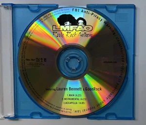 LMFAO Party Rock Anthem 3 Track Promo CD Main Instrumental Accapella 2011 - Picture 1 of 1