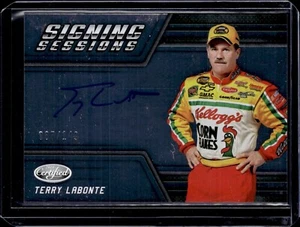 2018 Panini Certified Signing Sessions 87/149 Terry Labonte Auto! SS-TL! - Picture 1 of 2