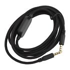 Replacement Sound Cable Nylon Braiding Headphone Cable With Volume Control M EOM