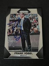 Frank Vogel Signed 2017-18 Panini Prizm Card Auto Lakers Magic Autograph COA