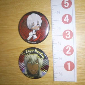 A44636 Blood Blockade Battlefront Kekkai Sensen Can badge Zapp Renfro - Picture 1 of 4