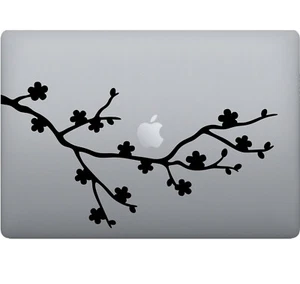 Adesivo fiore di ciliegio Laptop Sticker Decal Vinile Macbook computer P0047 - Photo 1/3