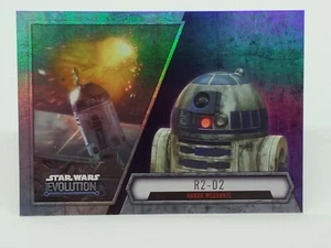 R2-D2 2016 Star Wars Evolution Purple Foil #75 - Picture 1 of 2