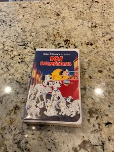 RARE Walt Disney's 101 Dalmatians VHS 1992 Black Diamond Classic - Picture 1 of 5