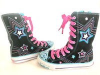 twinkle toes knee high sneakers