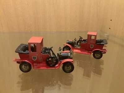 2 x Vintage  1912 Packard Landaulet No 11 Matchbox 'Models of Yesteryear' Lesley - Image 1 of 4