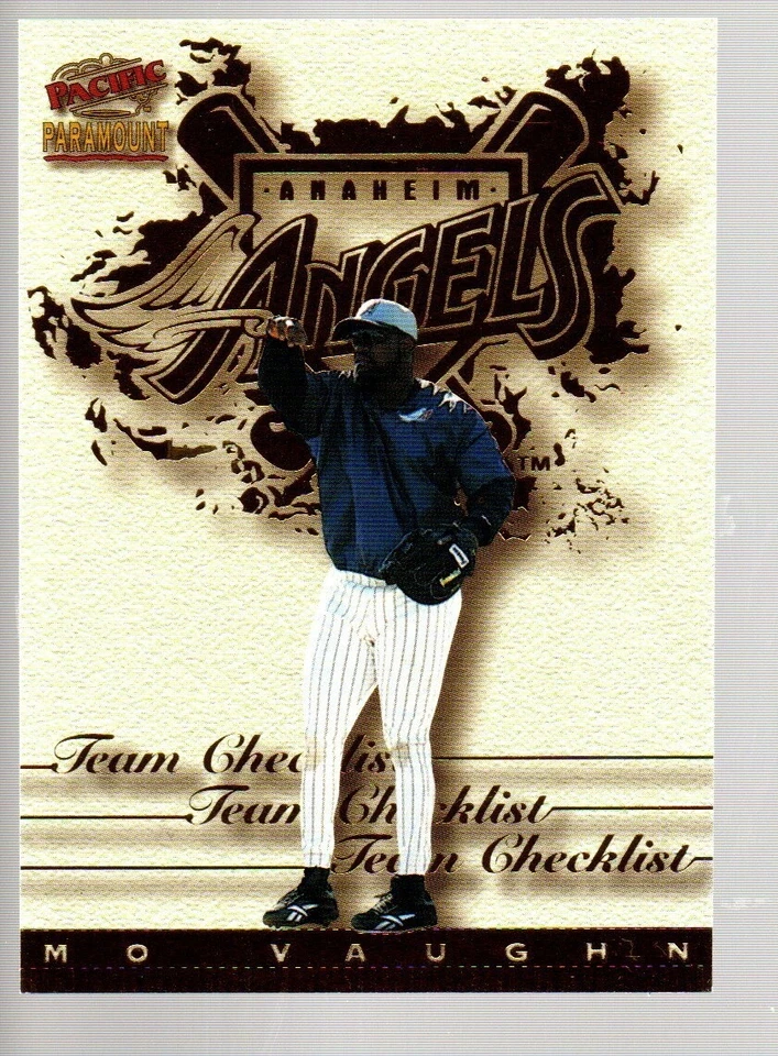 Listas de verificación del equipo Paramount 1999 #1 Mo Vaughn Foto 1 de 1