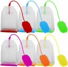 Filtro Infusore in silicone per Tisana, Thè, infusi e decotti forma Bustina