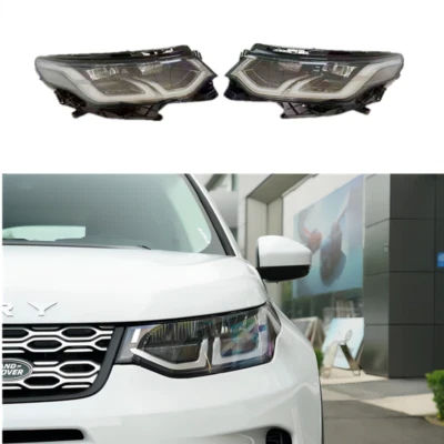 Pair Headlight Assembly Front Lamp For Land Rover Discovery Sport 2020-2022  - Image 1 of 4