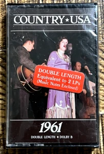 Time Life Country USA 1961 Audio Cassette Tape - Don Gibson George Jones, Sealed - Picture 1 of 1