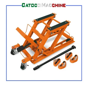CRIC PIATTAFORMA DI SOLLEVAMENTO MOTO PORTATA KG 680 UNICRAFT MH 680 6201500 - Foto 1 di 3