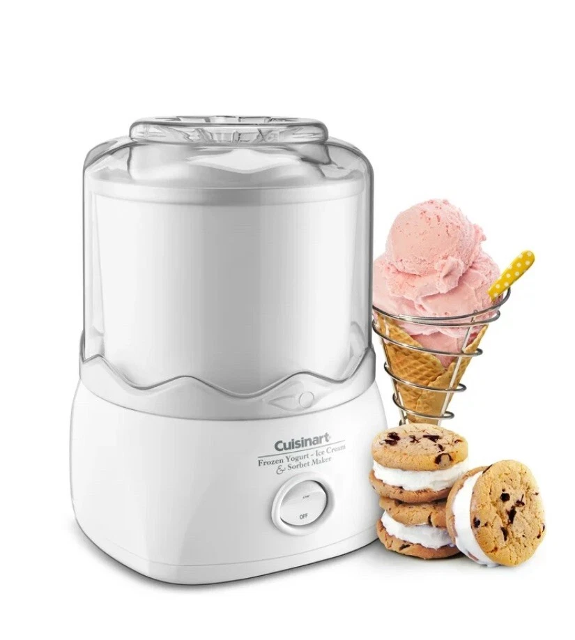 Cuisinart Automatic 1.5 Qt Frozen Yogurt-Ice Cream & Sorbet Maker ICE-20WM1