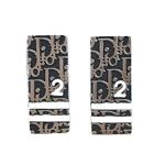 Christian Dior Trotter No.2 Accessories Earrings Metal Black/Silver