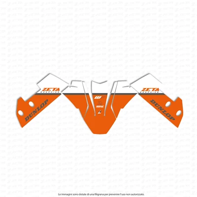 ZETA GRAPHICS Set grafiche parafango basso per KTM Adventure 790/890