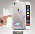 Cover For , Iphone, Ocean, Silicone, Soft, Cute, Animal, Medusa, Clear