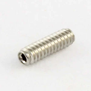 Allparts GS-0002 Hex Head Bridge Height Screws - Stainless Steel, Pack of 12 - Picture 1 of 1