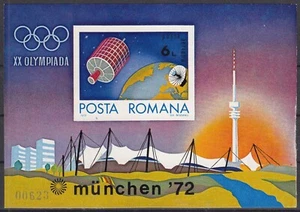 QB24251/ ROMANIA – SPACE – BLOCK MI # 96 MINT MNH IMPERF – CV 90 $ - Picture 1 of 2