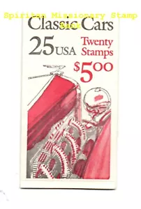 CLASSIC CARS: 25 cent 15 Stamps in booklet (11-038) - Picture 1 of 1