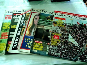 DOMENICA DEL CORRIERE LOTTO 6 RIVISTE ANNO 1972 NUMERI ( 30/31 ) -32-35-36-37-38 - Picture 1 of 4