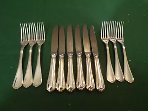 Christofle Modell SPATOURS Vorspeisenbesteck 6 Personen 12 Teile versilbert TOP - Bild 1 von 7
