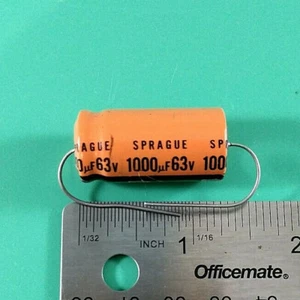 SPRAGUE 516D108M063QS6AE3 516D(M) CAPACITOR 1000uF 63V +-20% - Picture 1 of 4