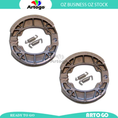 Zapatas de freno delanteras+traseras para Honda C 70 todos los modelos 1975-1981 1982 1983 1984 1985 Foto 1 de 2