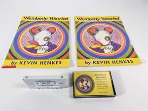 Wemberly Worried by Kevin Henkes 2 Paperback Books Ages 4-8 Starting Home School - Imagen 1 de 6