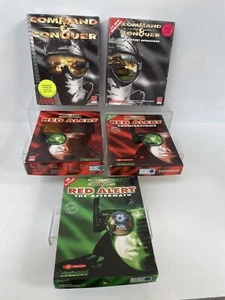 Command & Conquer Big Box PC Games x 5 - Covert Ops, Counterstrike & Aftermath - Picture 1 of 11