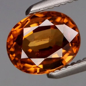 1.50Ct.Very Good Color&Full Sparkling! Natural Imperial Zircon Tanzania - Imagen 1 de 4