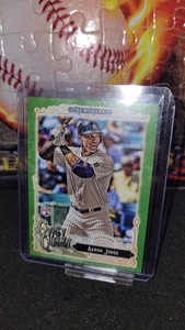 Aaron Judge Rookie 2017 Topps Gypsy Queen Green Parallel RC Yankees  - Picture 1 of 2