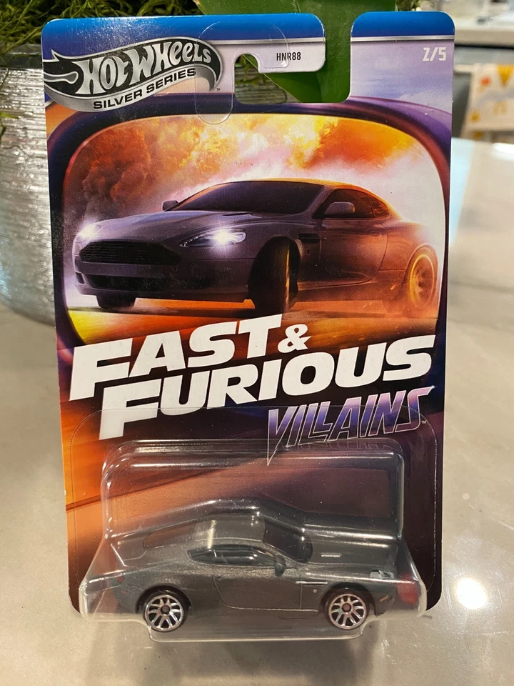 2025 Hot Wheels Silver Series 2005 Aston Martin DB9 Fast & Furious Villains 2/5 - Image 1 of 1