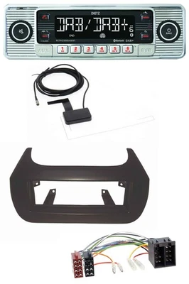 Dietz Bluetooth USB MP3 DAB Autoradio für Citroen Nemo Fiat Fiorino Qubo Peugeot - Bild 1 von 4