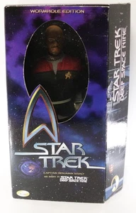 Vintage Star Trek Deep Space Nine Benjamin Sisko Wormhole Edition Boxed Figure - Picture 1 of 5
