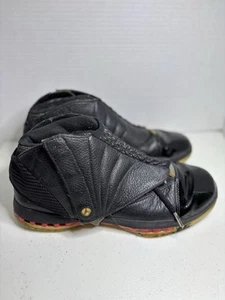 NIKE AIR JORDAN basketball shoe XVI 16 RETRO COUNTDOWN Black RED Size 9.5 - Picture 1 of 16