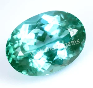 Natural Grandidierite 15.20 Ct Green-Blueish Oval Certified Loose Gemstone - Picture 1 of 5