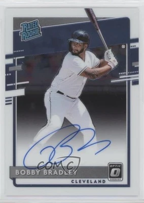 2020 Panini Donruss Optic Rated Rookie Signatures Bobby Bradley #RRS-BO Auto RC - Image 1 of 2