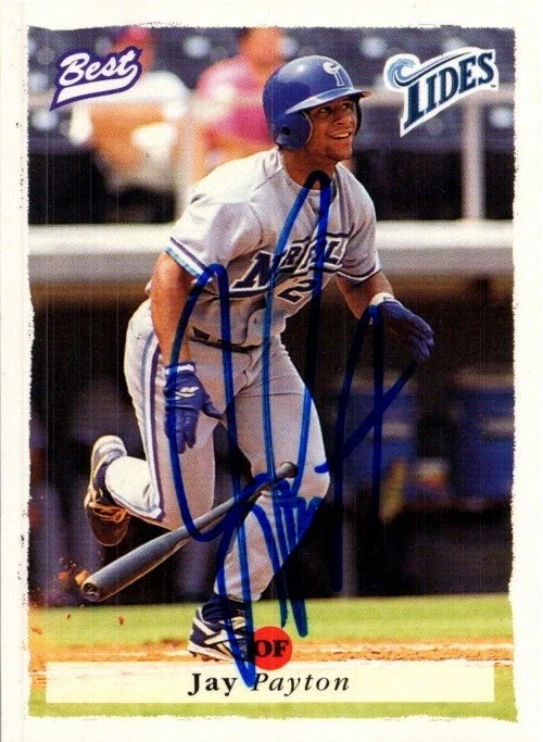 1995 -Jay Payton- Best Autograph/Signed/Auto Baseball Card #84 NY Mets - Image 1 of 2