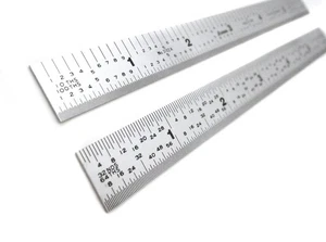 6" 5R Narrow and Flexible (.500 wide x .020 thick) Zero Glare Satin Chrome St... - Picture 1 of 1