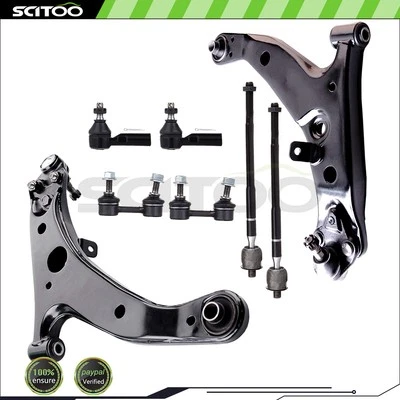 96-02 For Toyota For Corolla Front Lower Control Arm And Ball Joint Tie Rod End - Image 1 of 4