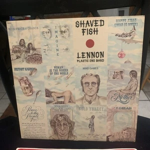 John Lennon- Shaved Fish. 1975 LP. Early Apple Press. SW 3421. Tested. Vinyl EX - Picture 1 of 7