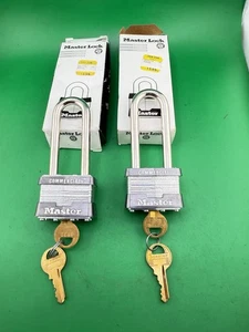 Lot Of 2 Master Lock 1kalj Keyed Alike - Picture 1 of 4