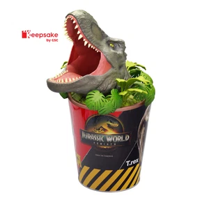 Popcorn Bucket with the GSC Exclusive Jurassic World T-Rex Popcorn - Picture 1 of 4