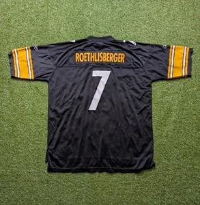 Ben Roethlisberger Pittsburgh Steelers Size 2XL XXL Reebok Authentic Jersey 🏈 - Picture 1 of 9